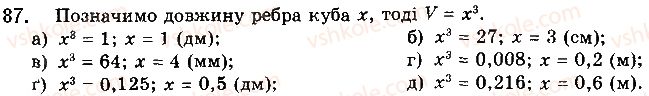 фото задание 87 - § 3. корені n-го степеня - розділ 1. функції, їхні властивості та графіки