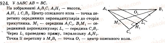 фото задание 924 - § 25. зображення фігур у стереометрії - розділ 4. паралельність прямих і площин