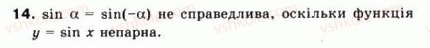 фото задание 14 - § 14. тригонометричні функції числового аргументу - частина 1. алгебра і початки аналізу