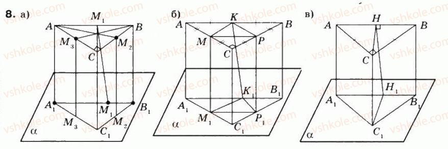 фото задание 8 - § 36. паралельне проектування - частина 2. геометрія