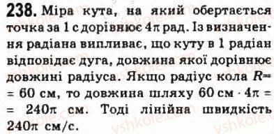 фото задание 238 - § 13. тригонометричні функції числового аргументу - розділ 3. тригонометричні функції