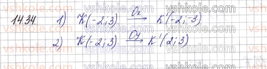 фото задание 34 - § 14. скалярний добуток векторів - частина 2. геометрія