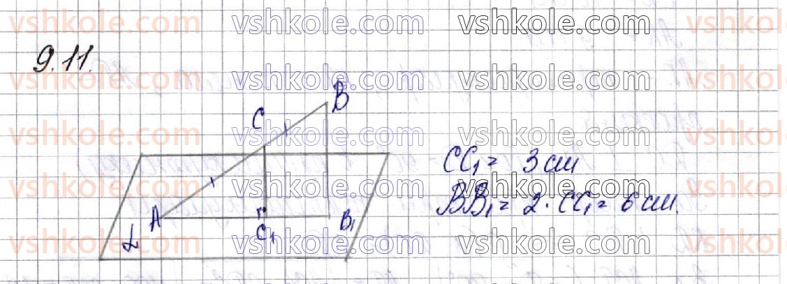 фото задание 11 - § 9. відстані у просторі - частина 2. геометрія