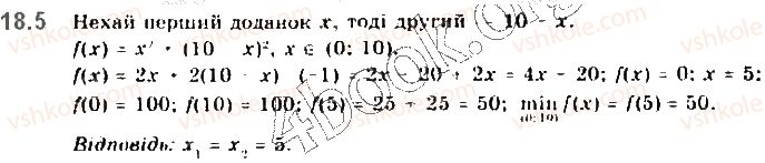 фото задание 5 - § 18. найбільше і найменше значення функції - алгебра і початки аналізу