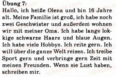 фото задание 7 - st. 7. brieffreunde - lektion 1. lebensweise