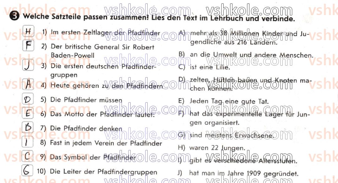 фото задание 3 - stunde 4 - lektion 1. lebensweise