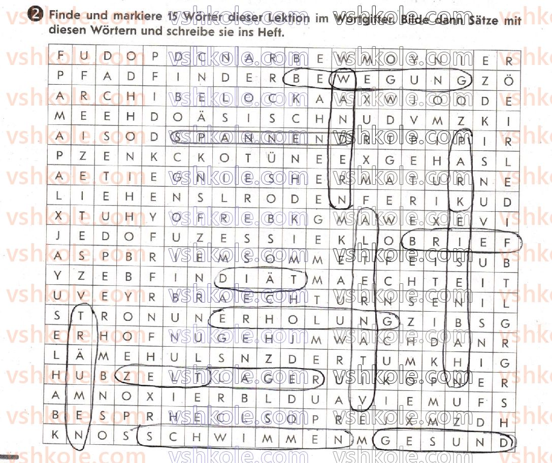 фото задание 2 - stunden 10-11 - lektion 1. lebensweise