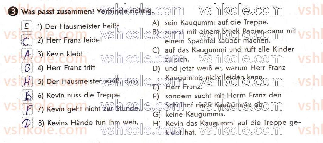 фото задание 4 - stunde 17 - lektion 2. das schulleben