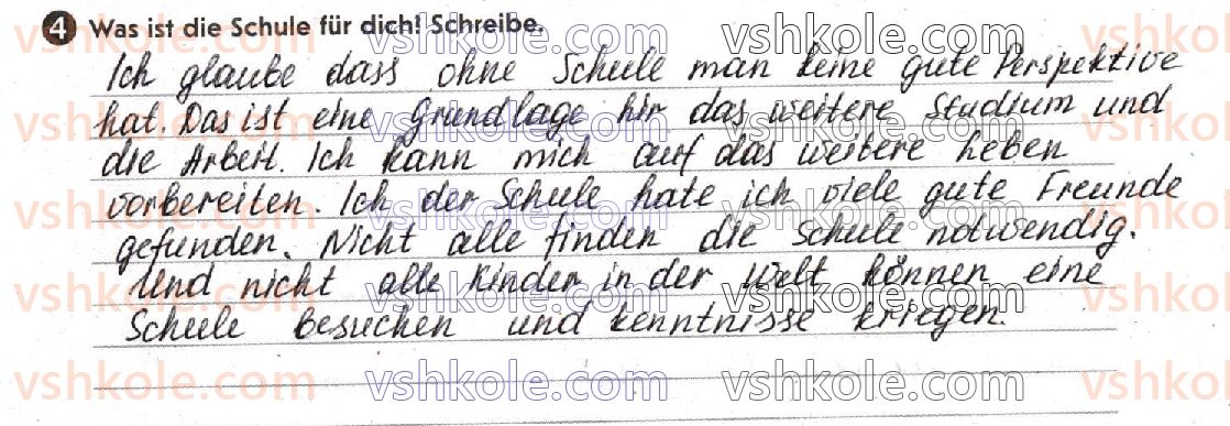 фото задание 4 - stunde 12 - lektion 2. das schulleben