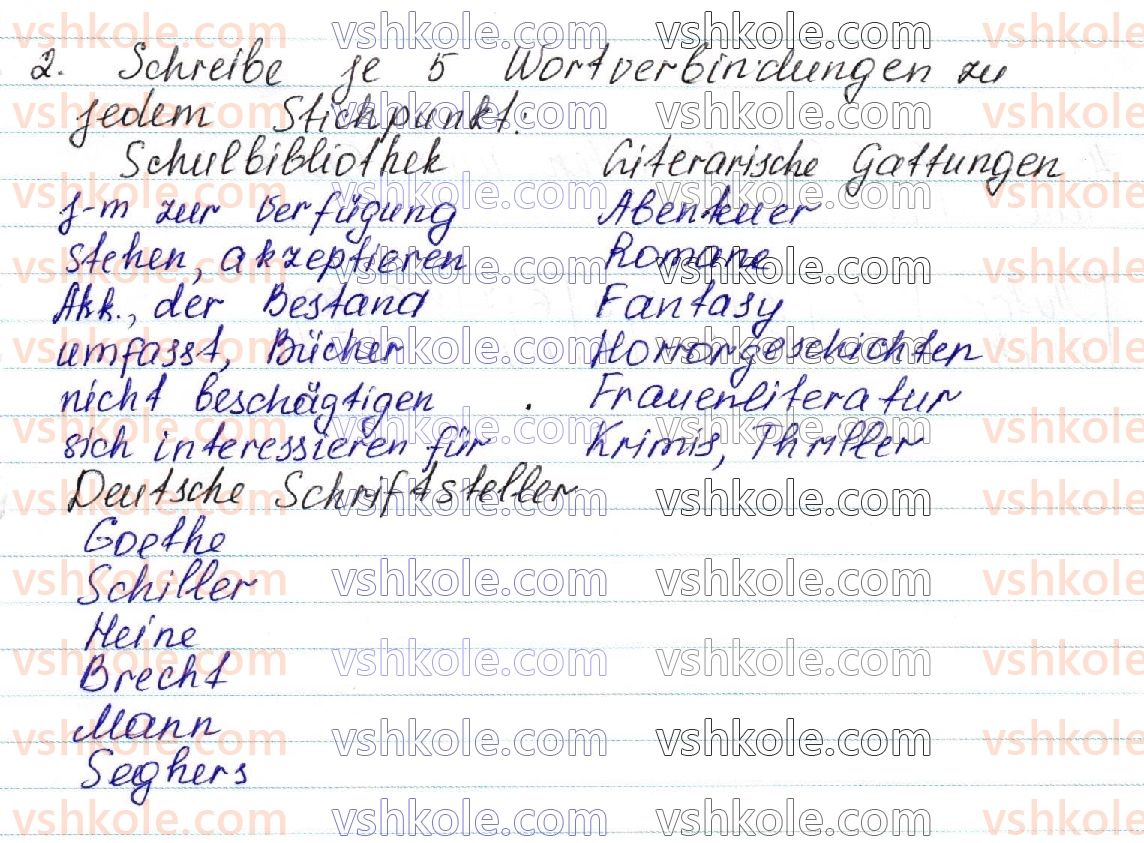 фото задание 2 - stunden 27-28 - lektion 3. schulbibliothek