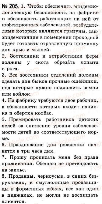 фото задание 205 - синтаксические особенности официально-делового стиля. повторение синтаксиса. расписки