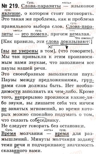 фото задание 219 - синтаксические особенности официально-делового стиля. повторение синтаксиса. расписки