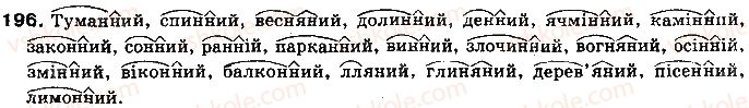 фото задание 196 - § 18. подовження і подвоєння приголосних - фонетика української літературної мови як учення про її звукову систему