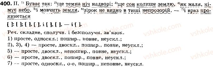 фото задание 400 - § 35. синоніми та їхні види. синонімічний ряд - лексикологія української мови як учення про лексичний склад
