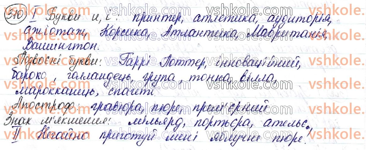 фото задание 310 - § 33. написання слів іншомовного походження - орфоепічна й орфографічна норми