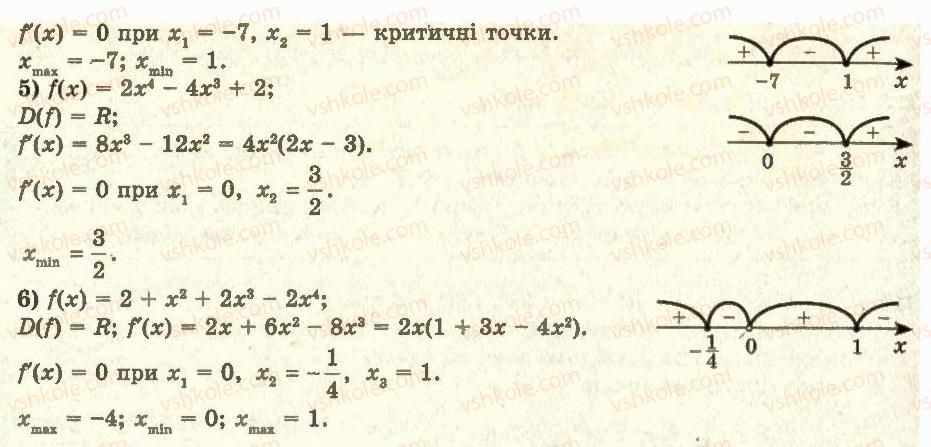 фото задание 7 - 12. точки екстремуму функції - § 1. похідна та її застосування