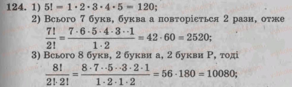 фото задание 124 - варіант 1 - тренувальні вправи