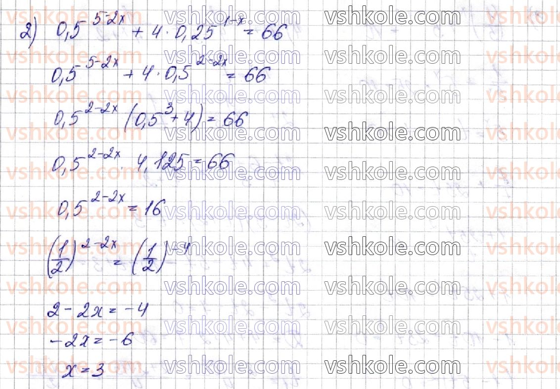 фото задание 36 - § 2. показникові рівняння - розділ 1. показникова та логарифмічна функції