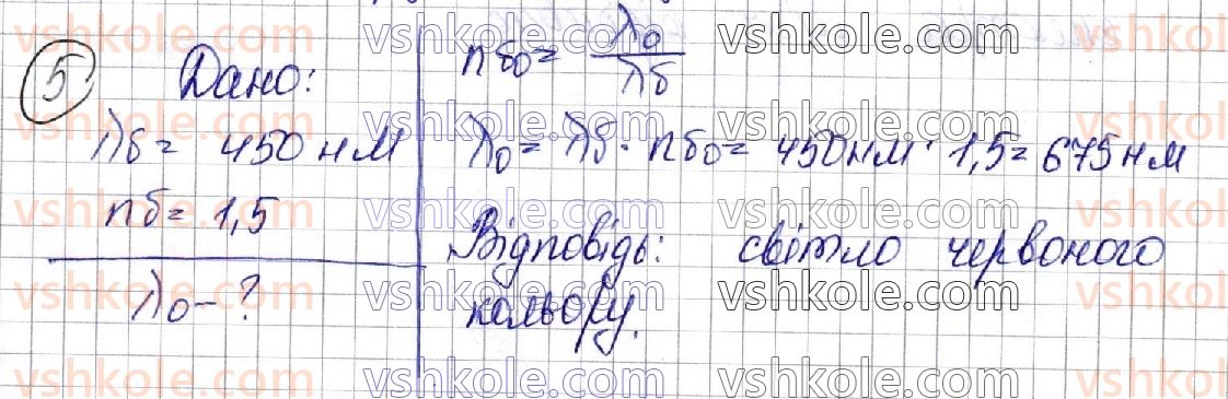 фото задание 5 - § 29. дисперсія світла. спектроскоп - розділ iii. оптика