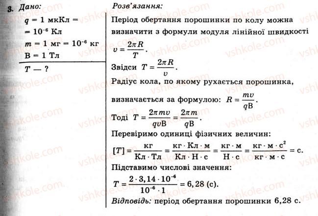 фото задание 3 - вправа 15 - § 29. сила лоренца - розділ 2. електромагнітне поле