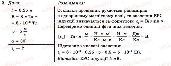 фото задание 2 - вправа 16 - § 33. електромагнітна індукція - розділ 2. електромагнітне поле