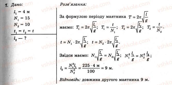 фото задание 7 - вправа 23 - § 44. математичний маятник - розділ 3. коливання та хвилі