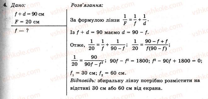 фото задание 4 - вправа 29 - § 56. лінзи. побудова зображень, одержаних за допомогою лінз - розділ 4. хвильова і квантова оптика