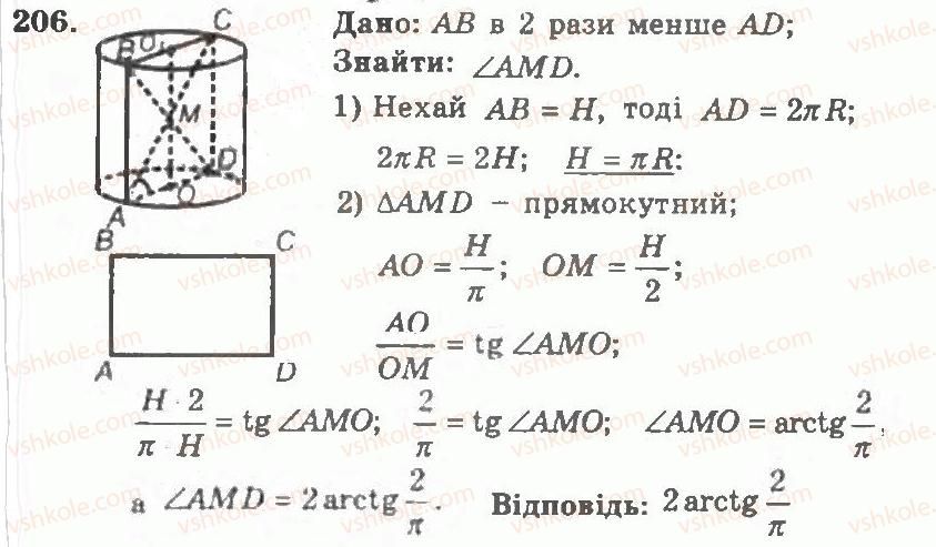 фото задание 206 - варіант 2 - тренувальні вправи