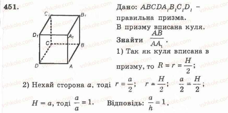 фото задание 451 - варіант 2 - тренувальні вправи