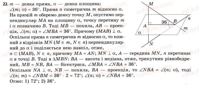 фото задание 22 - § 10. перетворення простору - розділ 1. координати, вектори, геометричні перетворення у просторі