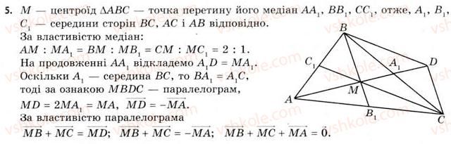 фото задание 5 - § 6. три точки на прямій. векторний метод - розділ 1. координати, вектори, геометричні перетворення у просторі