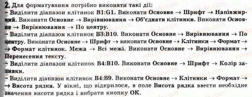 фото задание 2 - 2.5. форматування електронної таблиці та її об’єктів - розділ 2. системи опрацювання даних, поданих у таблицях