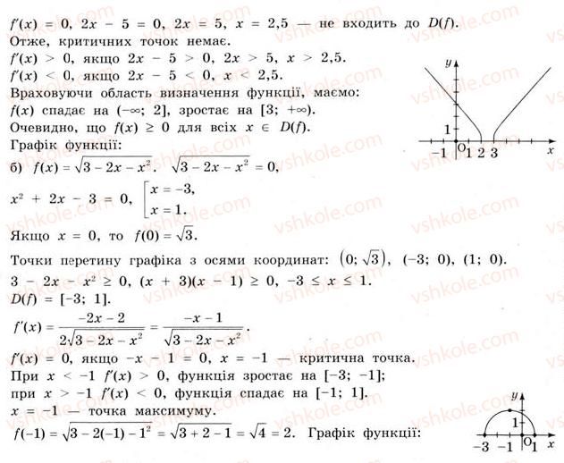 фото задание 376 - § 10. застосування похідної для дослідження функцій - розділ 2. похідна та її застосування