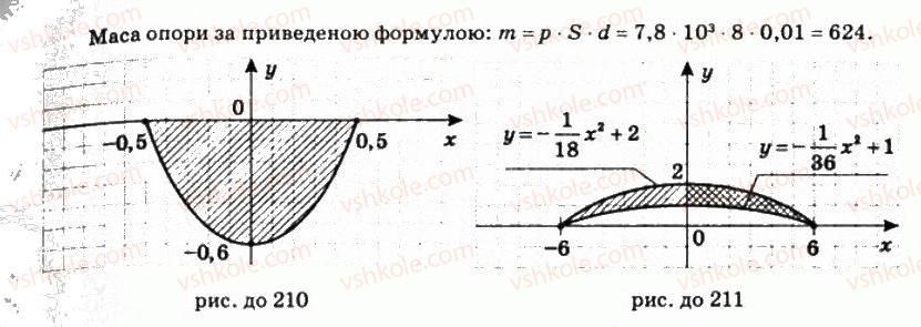 фото задание 211 - § 11. застосування інтеграла - розділ 4. інтеграл та його застосування