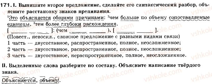 фото задание 171 - тема 24. русская речь населения украины - культура речи и риторика