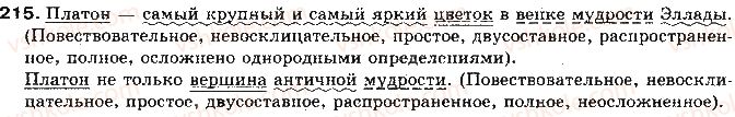 фото задание 215 - тема 30. выразительность речи - культура речи и риторика
