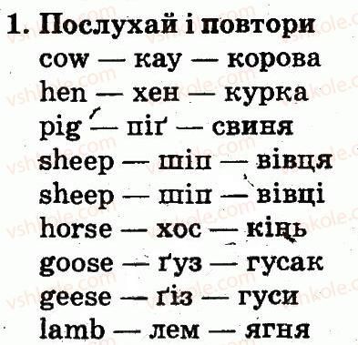 фото задание 1 - lesson 3 - unit 5. animals / тварини