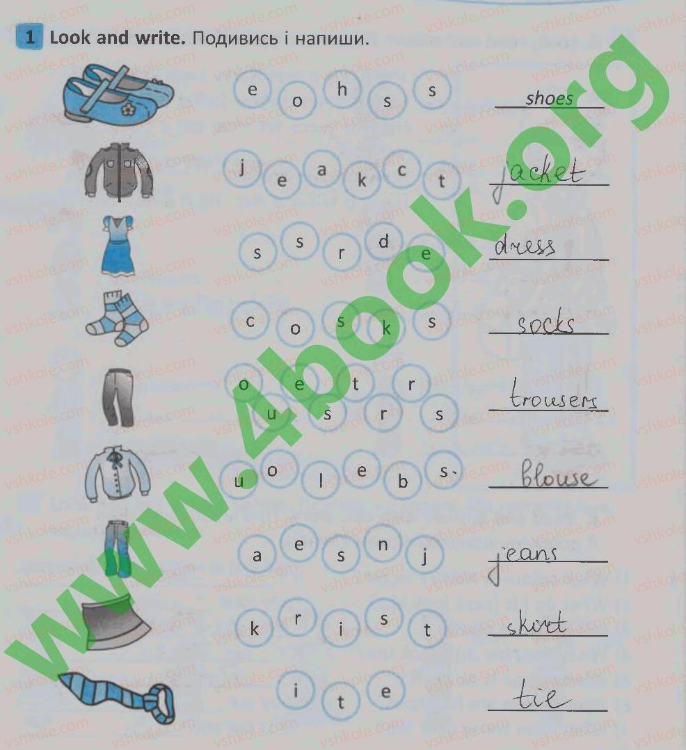 фото задание 1 - lesson 5 - unit 3. appearance / зовнішність