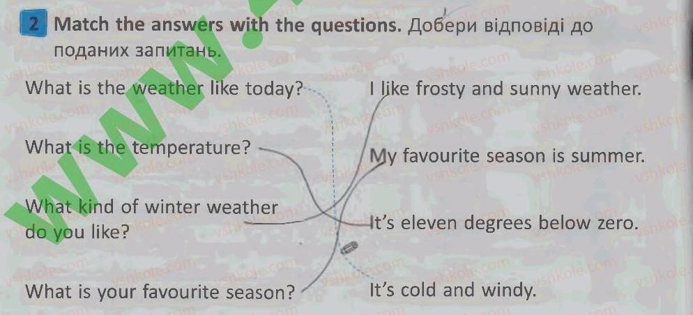 фото задание 2 - lesson 10 - unit 4. seasons and nature / пори року і природа