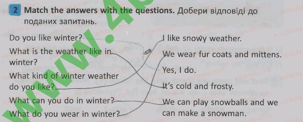 фото задание 2 - lesson 3 - unit 4. seasons and nature / пори року і природа
