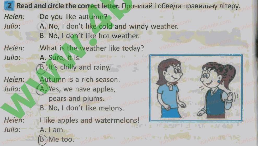 фото задание 2 - lesson 8 - unit 4. seasons and nature / пори року і природа