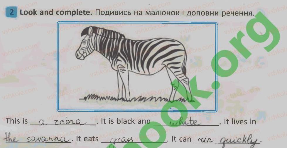 фото задание 2 - lesson 6 - unit 5. animals / тварини