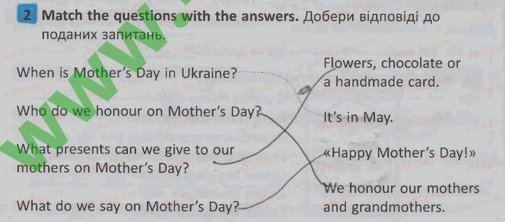фото задание 2 - lesson 6 - unit 6. i like holidays / я люблю свята