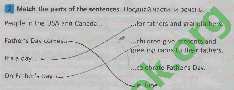 фото задание 2 - lesson 7 - unit 6. i like holidays / я люблю свята