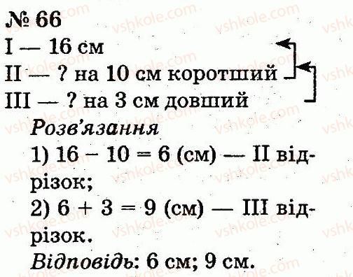 фото задание 66 - розділ 1. узагальнення і систематизація навчального матеріалу за 1 клас