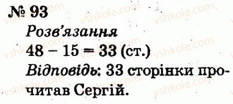 фото задание 93 - розділ 1. узагальнення і систематизація навчального матеріалу за 1 клас