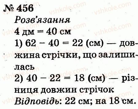 фото задание 456 - розділ 3. усне додавання і віднімання чисел у межах 100 з переходом через розряд