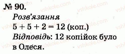 фото задание 90 - таблиці додавання і віднімання чисел