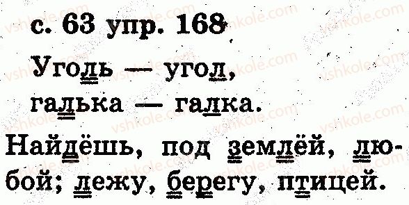 фото задание 168 - звуки и буквы. слог. ударение