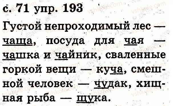 фото задание 193 - звуки и буквы. слог. ударение